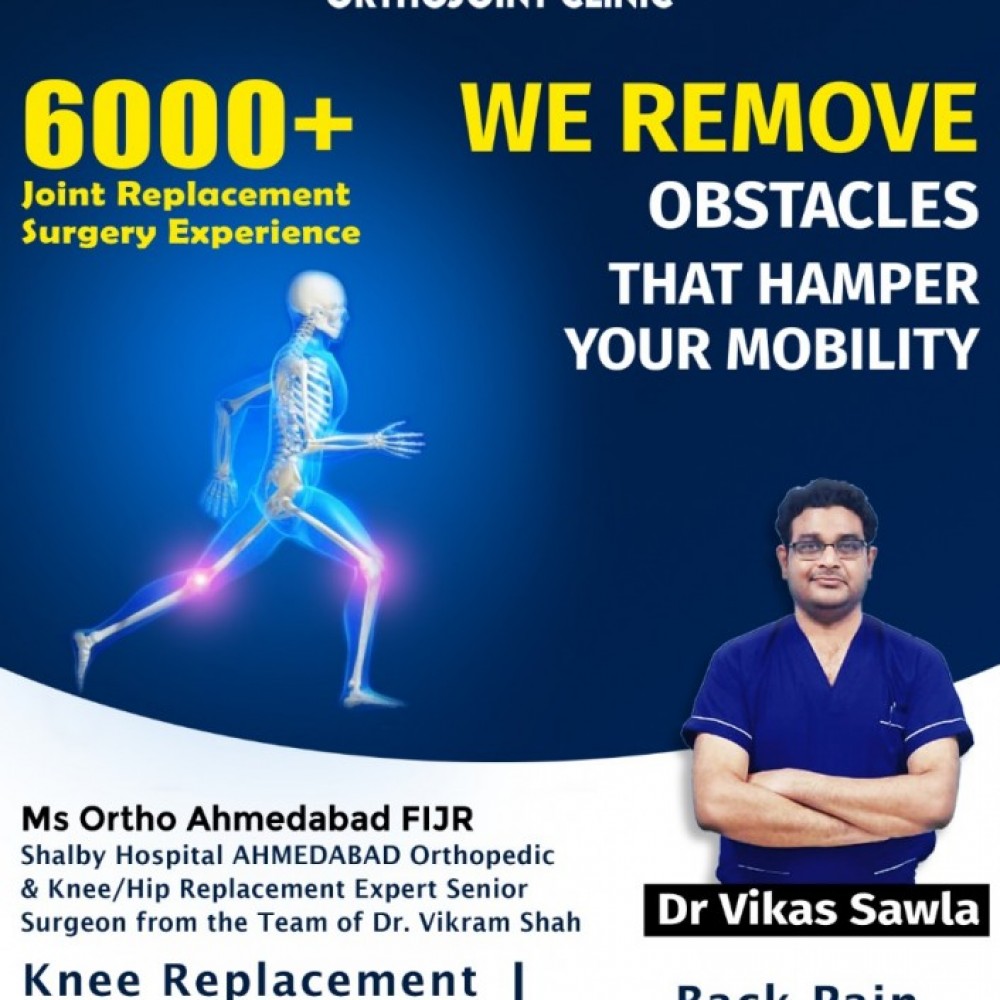Dr Vikas Sawla in jabalpur Ortho Joint Clinic Orthopedic...